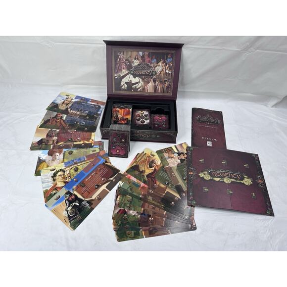 Regency Board Game Pique Games 2021 Pre Owned Complete - Picture 3 of 6